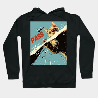 Cat Paws Play Hoodie